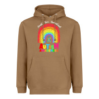 Toasted Coconut autism awareness month t  shirt autism awareness rainbow accept unders Heavyweight Hoodie - DesignPulse