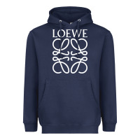 Navy loewe Heavyweight Hoodie - DesignPulse