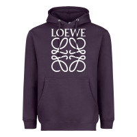 Plum loewe Heavyweight Hoodie - DesignPulse