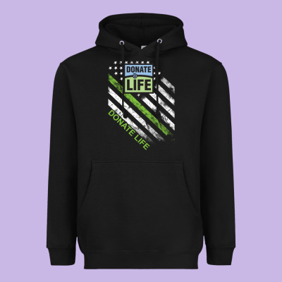 Donate Life Heavyweight Hoodie Designed By Designpulse