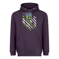 Plum donate life Heavyweight Hoodie - DesignPulse