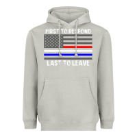 Moon Dust police fire ems first responder american flag firefighter t shirt Heavyweight Hoodie - DesignPulse