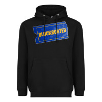 Black blockbuster Heavyweight Hoodie - DesignPulse