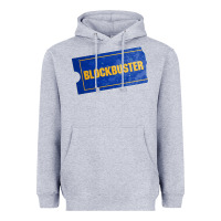 Heather Grey blockbuster Heavyweight Hoodie - DesignPulse