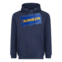 Navy blockbuster Heavyweight Hoodie - DesignPulse