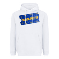 White blockbuster Heavyweight Hoodie - DesignPulse