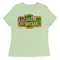 Matcha Shamrockin' St. Patrick's Day Ladies Tee - OliviaCreatesArt