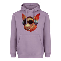 Lavender Blodwyn pig Heavyweight Hoodie - DesignPulse