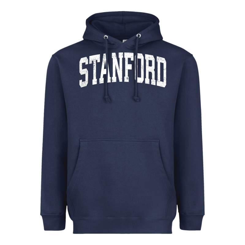 Stanford California Ca Vintage Athletic Sports Design T Shirt Heavyweight Hoodie by DesignPulse | Teevron