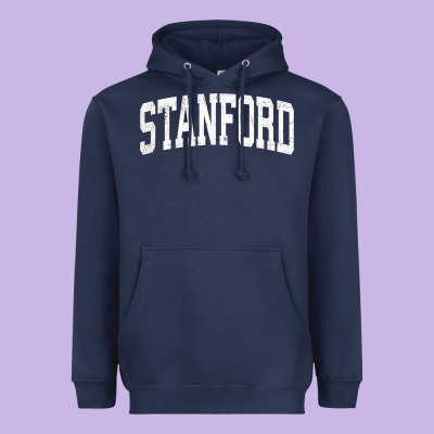 Stanford California Ca Vintage Athletic Sports Design T Shirt Heavyweight Hoodie Designed By Designpulse