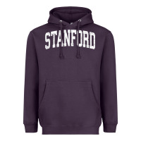 Plum stanford california ca vintage athletic sports design t shirt Heavyweight Hoodie - DesignPulse