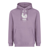 Lavender FFF Two Stars Heavyweight Hoodie - DesignPulse
