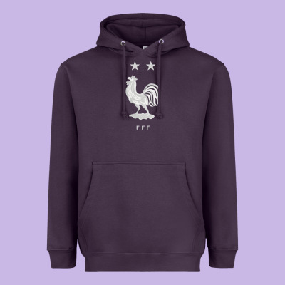 Fff Two Stars Heavyweight Hoodie Designed By Designpulse