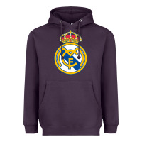 Plum real,madrid Heavyweight Hoodie - DesignPulse