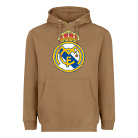 Toasted Coconut real,madrid Heavyweight Hoodie - DesignPulse