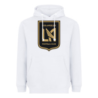 White LAFC Heavyweight Hoodie - DesignPulse