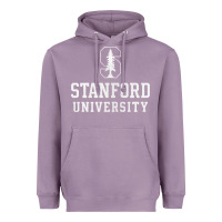 Lavender stanford university logo Heavyweight Hoodie - DesignPulse