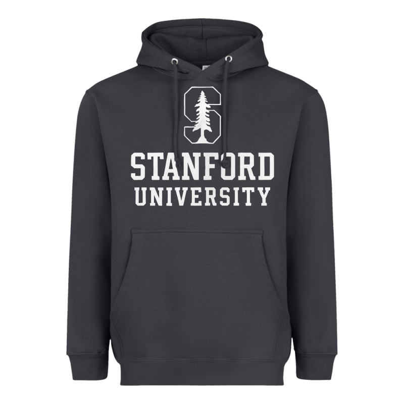 Stanford University Logo Heavyweight Hoodie by DesignPulse | Teevron