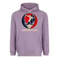 Lavender grateful dude Heavyweight Hoodie - DesignPulse