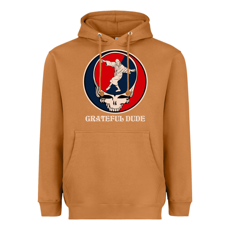 Grateful Dude Heavyweight Hoodie by DesignPulse | Teevron