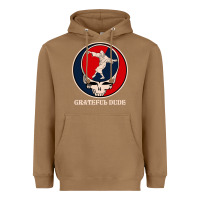 Toasted Coconut grateful dude Heavyweight Hoodie - DesignPulse