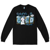 Black Baby It's Cold Outside Long Sleeve Tee - FaDigitalArtStudio