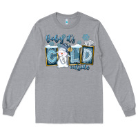 Heather Grey Baby It's Cold Outside Long Sleeve Tee - FaDigitalArtStudio