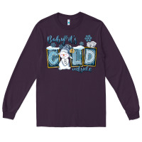 Plum Baby It's Cold Outside Long Sleeve Tee - FaDigitalArtStudio