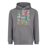 Storm cute birds t  shirt birds and blooms   cute floral pattern by cecca de Heavyweight Hoodie - DesignPulse