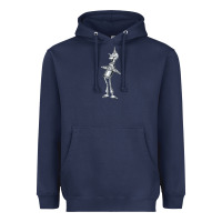 Navy vintage wizard of oz tinman Heavyweight Hoodie - DesignPulse
