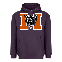 Plum mercer bears Heavyweight Hoodie - DesignPulse