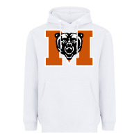 White mercer bears Heavyweight Hoodie - DesignPulse