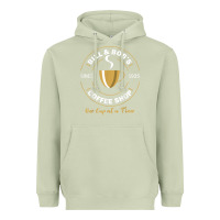 Matcha bill and bob coffee shop aa recovery gift t shirt Heavyweight Hoodie - PixelWave