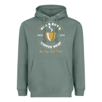 Sage bill and bob coffee shop aa recovery gift t shirt Heavyweight Hoodie - PixelWave