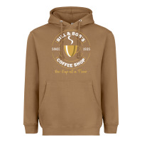 Toasted Coconut bill and bob coffee shop aa recovery gift t shirt Heavyweight Hoodie - PixelWave