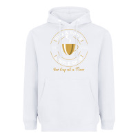 White bill and bob coffee shop aa recovery gift t shirt Heavyweight Hoodie - PixelWave
