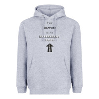 Heather Grey the rapture is my retirement plan bible heaven jesus Heavyweight Hoodie - PixelWave