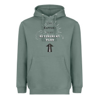 Sage the rapture is my retirement plan bible heaven jesus Heavyweight Hoodie - PixelWave