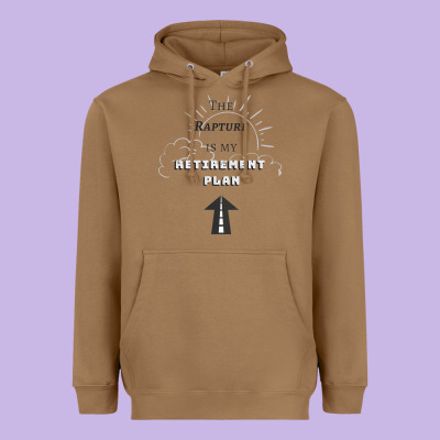 The Rapture Is My Retirement Plan Bible Heaven Jesus Heavyweight Hoodie Designed By Pixelwave