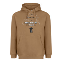 Toasted Coconut the rapture is my retirement plan bible heaven jesus Heavyweight Hoodie - PixelWave