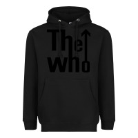 Black the,who,the,who,collection Heavyweight Hoodie - PixelWave