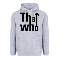 Heather Grey the,who,the,who,collection Heavyweight Hoodie - PixelWave