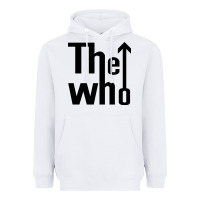 White the,who,the,who,collection Heavyweight Hoodie - PixelWave