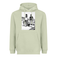 Matcha Thelma And Louise Heavyweight Hoodie - PixelWave