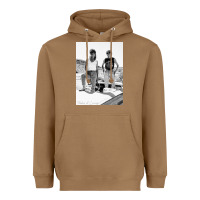 Toasted Coconut Thelma And Louise Heavyweight Hoodie - PixelWave