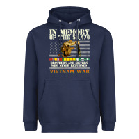 Navy Vietnam War Veterans US Memorial Day In The Memory Of 58479 38 Heavyweight Hoodie - PixelWave