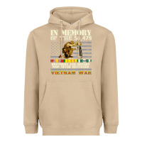 Mushroom Vietnam War Veterans US Memorial Day In The Memory Of 58479 38 Heavyweight Hoodie - PixelWave