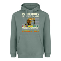 Sage Vietnam War Veterans US Memorial Day In The Memory Of 58479 38 Heavyweight Hoodie - PixelWave