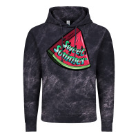 Cloud Black sweet summer watermelon 1 Vintage Hoodie - BundleAndBundleShop