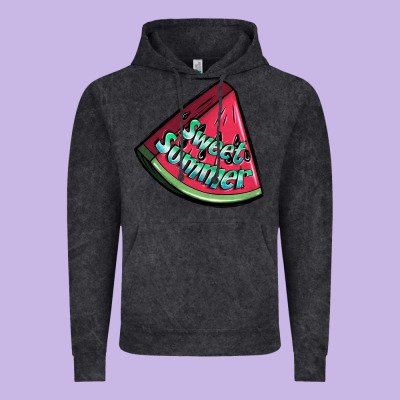 Sweet Summer Watermelon 1 Vintage Hoodie Designed By Bundleandbundleshop